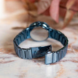 Buy Shop Tommy Hilfiger Joy Chronograph Blue Dial Blue Steel Strap Watch For Women - 1782535 USA Online