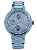 Buy Shop Tommy Hilfiger Joy Chronograph Blue Dial Blue Steel Strap Watch For Women - 1782535 USA Online
