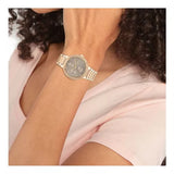 Buy Shop Tommy Hilfiger Joy Chronograph Gold Dial Gold Steel Strap Watch For Women - 1782533 USA Online