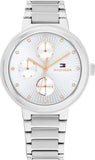 Buy Shop Tommy Hilfiger Joy Chronograph Silver Dial Silver Steel Strap Watch For Women - 1782532 USA Online