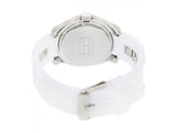 Buy Shop Tommy Hilfiger K2 White Dial White Rubber Strap Watch for Women - 1781306 USA Online