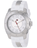 Buy Shop Tommy Hilfiger K2 White Dial White Rubber Strap Watch for Women - 1781306 USA Online
