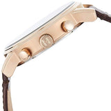Buy Shop Tommy Hilfiger Kane Brown Dial Brown Leather Strap Watch for Men - 1710400 USA Online