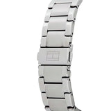 Buy Shop Tommy Hilfiger Kane Chronograph Grey Dial Silver Steel Strap Watch for Men - 1791397 USA Online