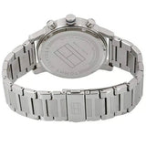 Buy Shop Tommy Hilfiger Kane Chronograph Grey Dial Silver Steel Strap Watch for Men - 1791397 USA Online