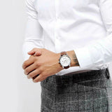 Buy Shop Tommy Hilfiger Kane Chronograph White Dial Brown Leather Strap Watch for Men - 1791400 USA Online