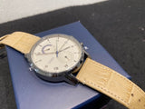 Buy Shop Tommy Hilfiger Kane White Dial Beige Leather Strap Watch for Men - 1710399 USA Online