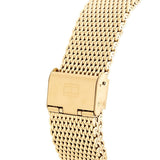 Buy Shop Tommy Hilfiger Kane White Dial Gold Mesh Bracelet Watch for Men - 1710403 USA Online