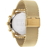 Buy Shop Tommy Hilfiger Kane White Dial Gold Mesh Bracelet Watch for Men - 1710403 USA Online