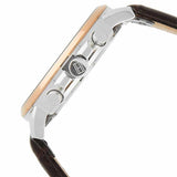 Buy Shop Tommy Hilfiger Keagan Chronograph Blue Dial Brown Leather Strap Watch for Men - 1791290 USA Online