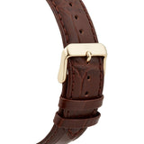 Buy Shop Tommy Hilfiger Keagan Quartz Silver Dial Brown Leather Strap Watch for Men - 1791291 USA Online