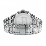 Buy Shop Tommy Hilfiger Kyle Chronograph Grey Dial Silver Steel Strap Watch for Men - 1791632 USA Online
