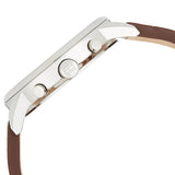 Buy Shop Tommy Hilfiger Kyle Multifunction Blue Dial Brown Leather Strap Watch for Men - 1791629 USA Online