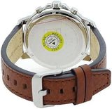 Buy Shop Tommy Hilfiger Landon Chronograph White Dial Brown Leather Strap Watch for Men - 1791531 USA Online