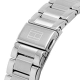 Buy Shop Tommy Hilfiger Lars Chronograph Blue Dial Silver Steel Strap Watch For Men - 1792059 USA Online