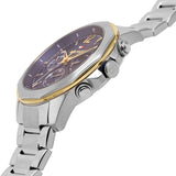 Buy Shop Tommy Hilfiger Lars Chronograph Blue Dial Silver Steel Strap Watch For Men - 1792059 USA Online