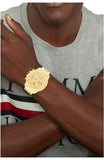 Buy Shop Tommy Hilfiger Lars Chronograph Gold Dial Gold Steel Strap Watch For Men - 1792060 USA Online