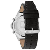 Buy Shop Tommy Hilfiger Larson Chronograph Black Dial Black Leather Strap Watch For Men - 1791984 USA Online