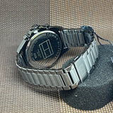 Buy Shop Tommy Hilfiger Larson Chronograph Grey Dial Silver Steel Strap Watch For Men - 1791918 USA Online