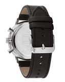 Buy Shop Tommy Hilfiger Legend Chronograph Black Dial Black Leather Strap Watch For Men - 1710565 USA Online