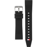 Buy Shop Tommy Hilfiger Windsurf Black Dial Black Rubber Strap Watch for Men- 1791114 USA Online