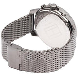 Buy Shop Tommy Hilfiger London Chronograph Grey Dial Grey Mesh Bracelet Watch for Men - 1791530 USA Online