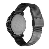Buy Shop Tommy Hilfiger London Chronograph Grey Dial Grey Mesh Bracelet Watch for Men - 1791530 USA Online