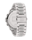 Buy Shop Tommy Hilfiger Luca Chronograph Blue Dial Silver Steel Strap Watch For Men - 1710492 USA Online