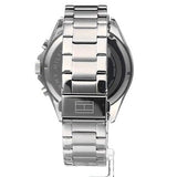 Buy Shop Tommy Hilfiger Luke Chronograph Black Dial Silver Steel Strap Watch for Men - 1791104 USA Online