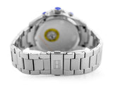 Buy Shop Tommy Hilfiger Luke Chronograph Black Dial Silver Steel Strap Watch for Men - 1791104 USA Online
