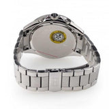 Buy Shop Tommy Hilfiger Luke Chronograph Black Dial Silver Steel Strap Watch for Men - 1791104 USA Online