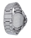 Buy Shop Tommy Hilfiger Luke Quartz Black Dial Silver Steel Strap Watch for Men - 1791120 USA Online