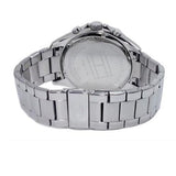 Buy Shop Tommy Hilfiger Luke Quartz Black Dial Silver Steel Strap Watch for Men - 1791120 USA Online