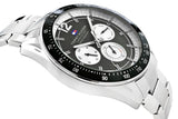 Buy Shop Tommy Hilfiger Luke Quartz Black Dial Silver Steel Strap Watch for Men - 1791120 USA Online
