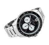 Buy Shop Tommy Hilfiger Luke Quartz Black Dial Silver Steel Strap Watch for Men - 1791120 USA Online