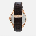 Buy Shop Tommy Hilfiger Luke Quartz White Dial Brown Leather Strap Watch for Men - 1791118 USA Online