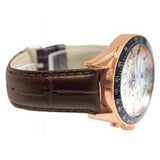 Buy Shop Tommy Hilfiger Luke Quartz White Dial Brown Leather Strap Watch for Men - 1791118 USA Online