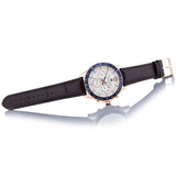Buy Shop Tommy Hilfiger Luke Quartz White Dial Brown Leather Strap Watch for Men - 1791118 USA Online