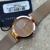 Buy Shop Tommy Hilfiger Lynn Crystals Rose Gold Dial Rose Gold Mesh Strap Watch For Women - 1781868 USA Online