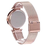 Buy Shop Tommy Hilfiger Lynn Crystals Rose Gold Dial Rose Gold Mesh Strap Watch For Women - 1781868 USA Online