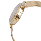 Buy Shop Tommy Hilfiger Lynn Quartz Gold Dial Gold Mesh Bracelet Watch For Women - 1781864 USA Online