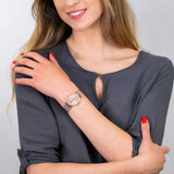 Buy Shop Tommy Hilfiger Lynn Quartz Rose Gold Dial Rose Gold Mesh Bracelet Watch For Women - 1781865 USA Online
