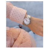 Buy Shop Tommy Hilfiger Lynn Quartz White Dial Two Tone Steel Strap Watch For Women - 1782236 USA Online