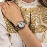Buy Shop Tommy Hilfiger Lynn Quartz White Dial Two Tone Steel Strap Watch For Women - 1782236 USA Online
