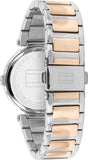 Buy Shop Tommy Hilfiger Lynn Quartz White Dial Two Tone Steel Strap Watch For Women - 1782236 USA Online