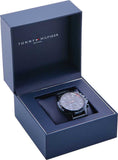 Buy Shop Tommy Hilfiger Mason Blue Dial Blue Steel Strap Watch for Men - 1791789 USA Online