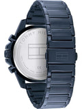 Buy Shop Tommy Hilfiger Mason Blue Dial Blue Steel Strap Watch for Men - 1791789 USA Online