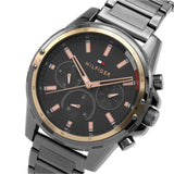 Buy Shop Tommy Hilfiger Mason Grey Dial Grey Steel Strap Watch for Men - 1791790 USA Online