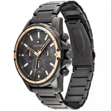Buy Shop Tommy Hilfiger Mason Grey Dial Grey Steel Strap Watch for Men - 1791790 USA Online