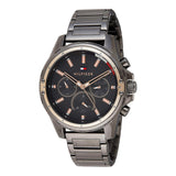 Buy Shop Tommy Hilfiger Mason Grey Dial Grey Steel Strap Watch for Men - 1791790 USA Online